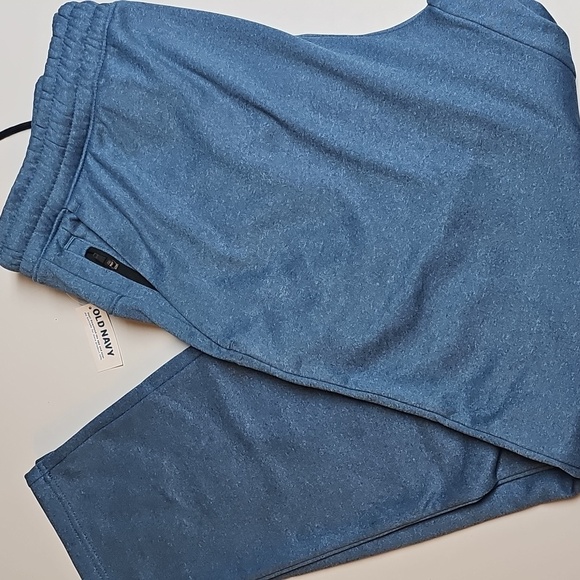 NWT Old NAVY Blue Jogger Pants Go Dry Tapered SZ XL - Picture 9 of 9